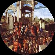 Sandro Botticelli The adoration of the Konige Sweden oil painting artist